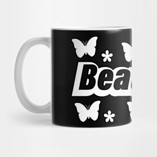 Beautiful typographic design Mug